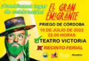 “El gran emigrante” de Manu Sánchez recala el domingo en el Teatro Victoria