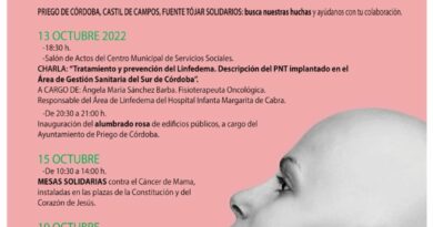 La Junta Local de la AECC de Priego conmemora el Día contra el cáncer de mama con distintas actividades
